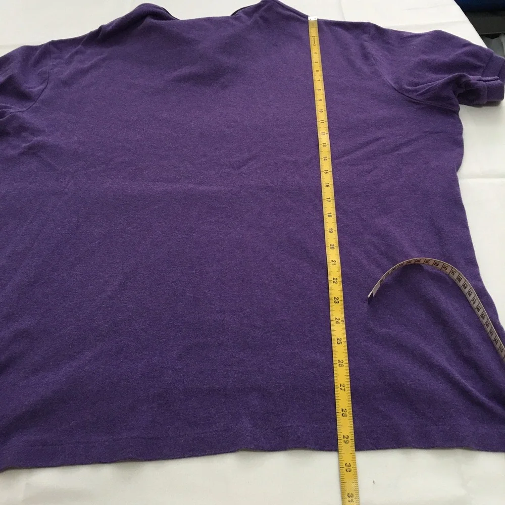 Polo Ralph Lauren Polo Shirt Mens XL Purple Preppy